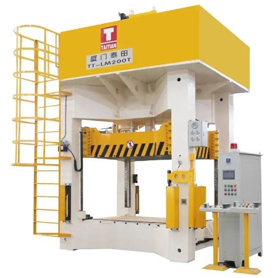 ຫຼັກການຂອງພາຍໃນລົດຍົນ Trim Parts Hydraulic Press